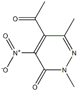 5-Acetyl-2,6-dimethyl-4-nitropyridazin-3(2H)-one