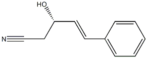 (S)-3-Hydroxy-5-phenyl-4-pentenenitrile Structure