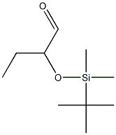2-(tert-Butyldimethylsilyloxy)butyraldehyde Structure