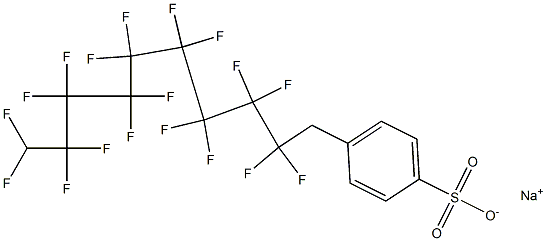 4-(2,2,3,3,4,4,5,5,6,6,7,7,8,8,9,9,10,10-Octadecafluorodecyl)benzenesulfonic acid sodium salt