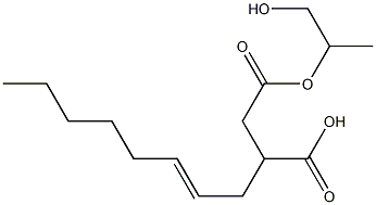 3-(2-Octenyl)succinic acid hydrogen 1-(2-hydroxy-1-methylethyl) ester