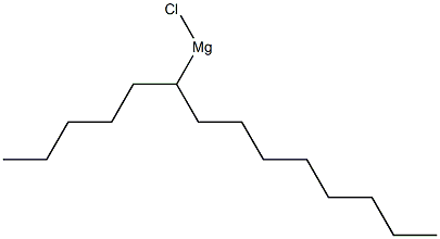 (1-ペンチルノニル)マグネシウムクロリド 化学構造式