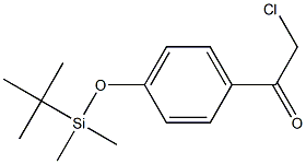1-[4-[(tert-Butyldimethylsilyl)oxy]phenyl]-2-chloroethanone