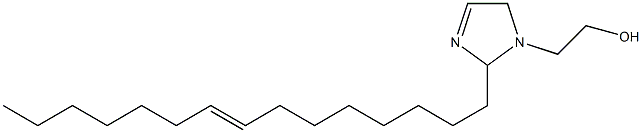 2-(8-Pentadecenyl)-3-imidazoline-1-ethanol Structure