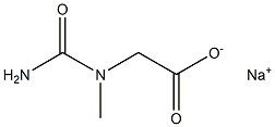 (カルバモイルメチルアミノ)酢酸ナトリウム 化学構造式
