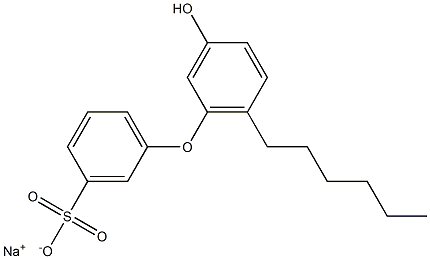 3'-Hydroxy-6'-hexyl[oxybisbenzene]-3-sulfonic acid sodium salt