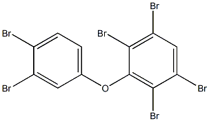 2,3,3',4',5,6-Hexabromo[1,1'-oxybisbenzene] Structure