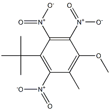 1-tert-Butyl-4-methoxy-5-methyl-2,3,6-trinitrobenzene Structure