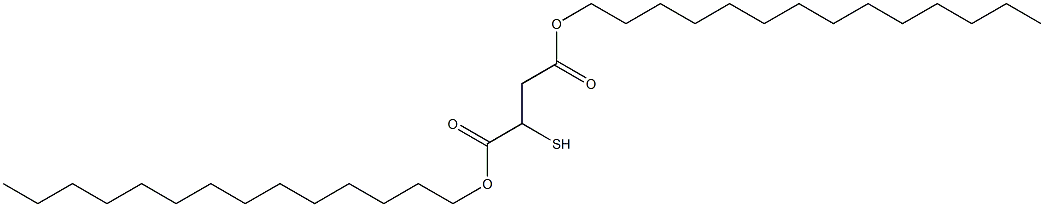 2-Mercaptosuccinic acid ditetradecyl ester