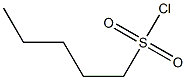 Pentane-1-sulfonic acid chloride,,结构式