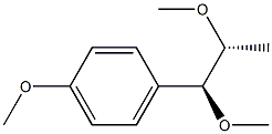 4-[(1S,2R)-1,2-Dimethoxypropyl]-1-methoxybenzene Structure