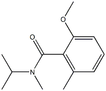 N-Isopropyl-6,N-dimethyl-2-methoxybenzamide Structure