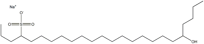 20-Hydroxytetracosane-4-sulfonic acid sodium salt