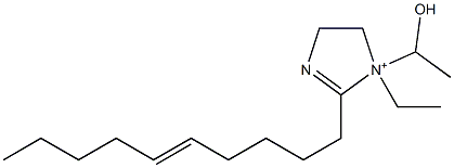 2-(5-Decenyl)-1-ethyl-1-(1-hydroxyethyl)-2-imidazoline-1-ium