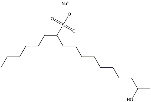 16-Hydroxyheptadecane-7-sulfonic acid sodium salt