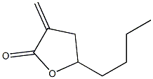 3-Methylene-5-butyltetrahydrofuran-2-one Structure