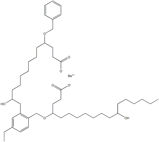 Bis(4-benzyloxy-12-hydroxystearic acid)barium salt