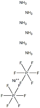 Hexamminenickel(II) hexafluorophosphate,,结构式