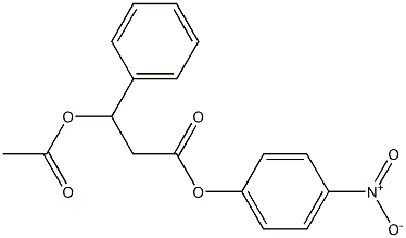 3-Acetyloxy-3-phenylpropionic acid 4-nitrophenyl ester