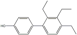 4-(2,3,4-Triethylphenyl)phenol