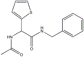 2-Acetylamino-2-(2-thienyl)-N-benzylacetamide