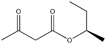 Acetoacetic acid (R)-1-methylpropyl ester Structure