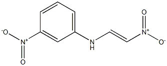 (E)-1-[(3-Nitrophenyl)amino]-2-nitroethene|