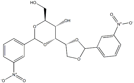 1-O,2-O:3-O,5-O-Bis(3-nitrobenzylidene)-L-glucitol