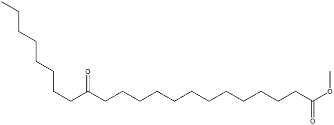 14-オキソドコサン酸メチル 化学構造式