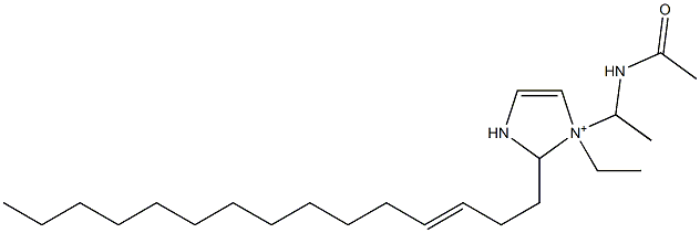 1-[1-(Acetylamino)ethyl]-1-ethyl-2-(3-pentadecenyl)-4-imidazoline-1-ium