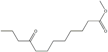 9-Ketolauric acid methyl ester Structure