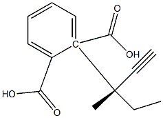 (+)-Phthalic acid hydrogen 1-[(S)-3-methyl-1-pentyne-3-yl] ester