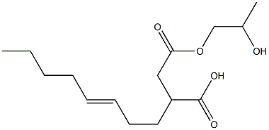 3-(3-Octenyl)succinic acid hydrogen 1-(2-hydroxypropyl) ester
