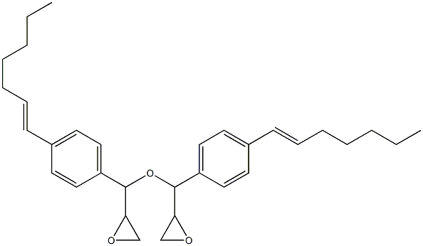 4-(1-Heptenyl)phenylglycidyl ether 结构式