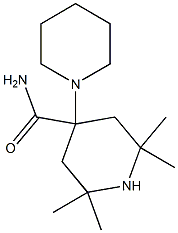 4-(1-Piperidyl)-2,2,6,6-tetramethyl-4-piperidinecarboxamide