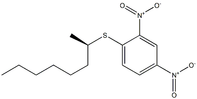 [R,(+)]-2,4-Dinitrophenyl 1-methyl(1-2H)heptyl sulfide|