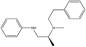  [2S,(-)]-N'-Methyl-N'-phenethyl-N-phenyl-1,2-propanediamine