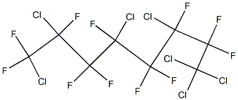 1,1,1,3,5,7,8-Heptachloro-2,2,3,4,4,5,6,6,7,8,8-undecafluorooctane 结构式
