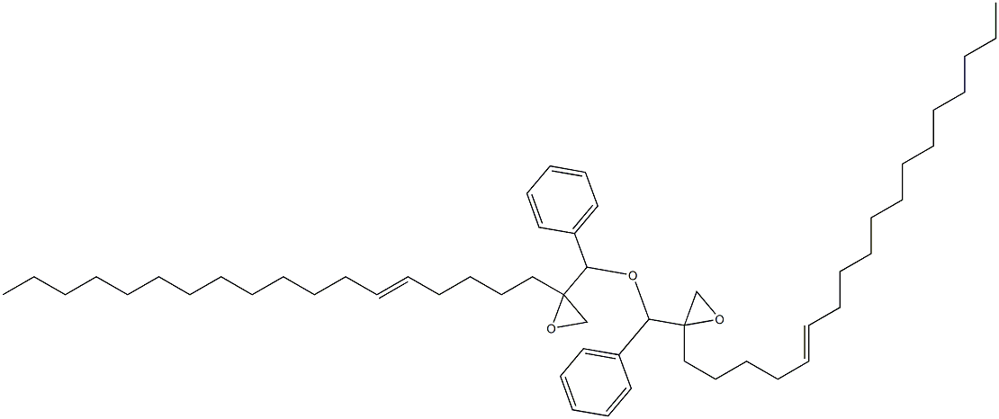 2-(5-オクタデセニル)フェニルグリシジルエーテル 化学構造式