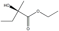 (R)-2-Methyl-2-hydroxybutyric acid ethyl ester Struktur
