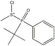 (tert-Butylphenylphosphinyl)chloro(methyl)sulfonium