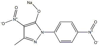 4-[3-Methyl-4-nitro-5-sodiooxy-1H-pyrazol-1-yl]-1-nitrobenzene