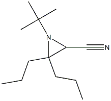 1-(tert-Butyl)-2-cyano-3,3-dipropylaziridine|