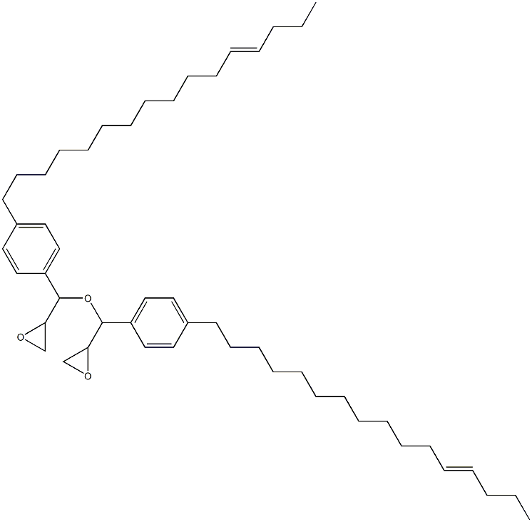 4-(12-Hexadecenyl)phenylglycidyl ether Structure