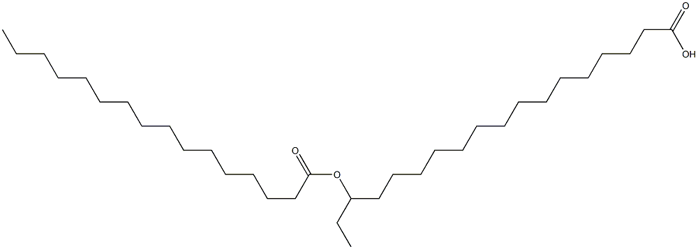 16-Palmitoyloxystearic acid Struktur