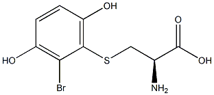 S-(2-Bromo-3,6-dihydroxyphenyl)-L-cysteine