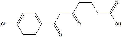 7-(4-Chlorophenyl)-5,7-dioxoheptanoic acid Structure