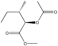 (2R,3S)-2-Acetoxy-3-methylpentanoic acid methyl ester