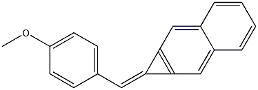 1-(4-Methoxyphenylmethylene)-1H-cyclopropa[b]naphthalene
