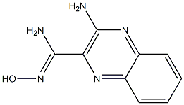 3-Aminoquinoxaline-2-carboxamide oxime Structure